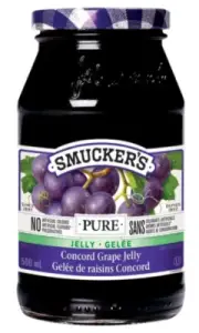 Smucker's Pure Concord Grape Jelly, 500mL