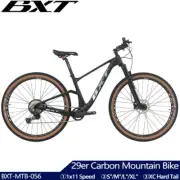 Complete Carbon Mountain Bike 29er MTB Frame Disc Brake Bicycle Suspension Fork