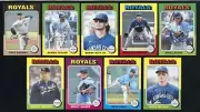 Kansas City Royals - 2024 Topps Heritage - Team Set - 9 Cards - Base, RCs