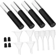 Baluue 4pcs Empty Eyeliner Tube Eyeliner Vials Bottle Refillable Eyelash Grow Oil Empty Eyeliner Bottle Eyeliner Container