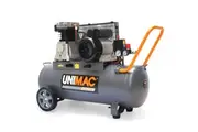 Unimac 70L 2.2kW Commercial Air Compressor, 280L/min 116PSI, Brushless Motor, Certified Tank, Long Service Life