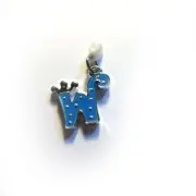 Pop Girl Ear Bud Charm: Letter W