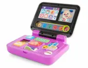 Fisher Price Laugh N Learn Click And Learn Laptop Light Up Colour Change Toy NEW