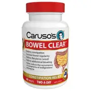 Caruso's Bowel Clear 60 Tablets