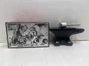 AVON Collector Rare New Bottle Blacksmith’s Anvil w 4oz *Deep Woods* After Shave