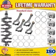 G4FJ 1.6T Crankshaft & Con Rods & Piston Rings For Hyundai Accent Tucson KIA STD (for: Hyundai)