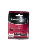 ChapStick Classic Cherry Lip Balm–Fruity & Sweet Lip Moisturizer Dry Lips,0.15Oz