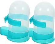 Garneck Pet Water Holder Automatic Drinking Fountain Pigeon Teat Parrot Water Bowl No Mess Feeder Lightweight
