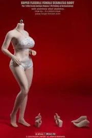TBLeague S38A 1/6 Female Pale Skin Body Fat Seamless 12in Action Figures Doll