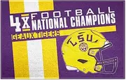 Louisiana State University Dynasty Starter Mat 19"x30" Football