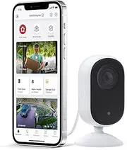 Arlo Essential Indoor HD Security Camera (2nd Generation) – Home Security, Baby Monitor, Pet Camera, 2K Camera System, White – VMC3060
