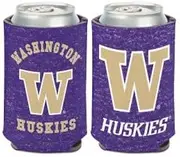 Washington Huskies TEAM HEATHERED Can Cooler 12 oz.
