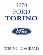 FORD 1970 Torino Wiring Diagram Manual 70