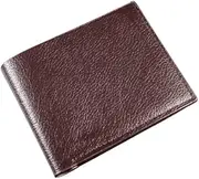 [NOMIJO] Genuine Leather Wallet, Men Slim Wallets with Latest RFID Block Technology, Stop Electronic Pick Pocketing-RFID Blocking Wallet-Brown