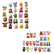 Xmas Advent Calendar 2024 with Animal Toys Christmas Present for Girls Boys