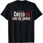 CREED '24 TAKE ME HIGHER 女士男士支持 T 恤