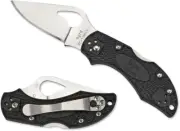 Spyderco Byrd Robin 2, 2.40" Stainless Blade, Black FRN Handls, BY10PBK2