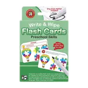 [LatestBuy] Write & Wipe Preschool Skills 3-4 Years Old Flash Card