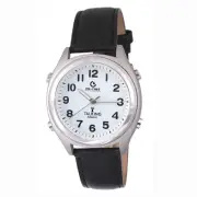 ATOMIC! Talking Wrist Watch w/Alarm,Speaks Time, Day,Date & Year