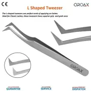 Eyelash Extension Tweezers for Russian 3D,4D,6D Volume Lashes Extensions L-Type