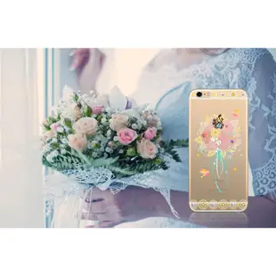 Apple iPhone6 Plus / 6s Plus(5.5) 【 幸福捧花 】施華洛世奇水晶 奢華 彩鑽保護殼