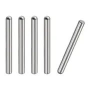 6x45mm Dowel Pins, 5pcs Round Head Flat Chamfered End Dowel Pin