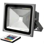20W Rgb Changing Outdooors Remote Control Led Flood Light 85-265V