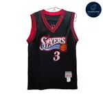 NBA ALLEN IVERSON SIXERS 經典 PRELOVED THRIFTING 籃球球衣