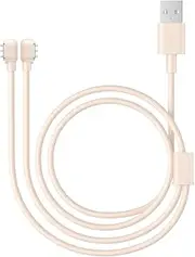 eufy Original Magnet Charging Cable for Wearable Breast Pump S1/S1 Pro, Hands-Free, Fast Magnetic Charging, Spare or Replacement Use, Compatible with Breast Pump Only (Not for Charging Case)