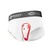 Boy's Core Brief With BioFlex Athletic Cup, Moisture Wicking Vented Protectio...