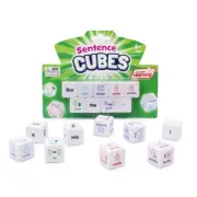 Junior Learning Sentences Cubes, Set of 9