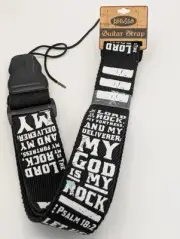 Kerusso Psalm 95:1 KO-GSTR103 Guitar Strap 36"-61" BNWT RETRO STYLE GUITAR GEAR