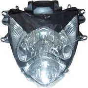 GSXR 600 750 11-16 Motorcycle Front Headlight Headlamp Head Light Cover Housing Case Compatible with SUZUKI GSXR600 GSXR750 K11 2011-2016