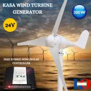KASA 300W Wind Turbine Generator Digital Hybrid Wind Solar Controller 24V