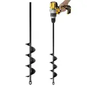 Auger Drill Bit for Planting – 1.6 x 16 Inch - Garden Spiral Hole Drill Planter