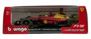 Bburago 2024 F1 Racing Ferrari F1-75 (2022) Charles Leclerc #16 1:24 Scale