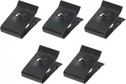 HDVCRNBAVW 50pcs U-Nuts Clips Car Spring Tie Fasteners Compatible with Door Trims Roof Linings Interior Door Panels Dashboards Car Accessories Fasteners and Clips