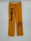 Urban Outfitters Keith Haring Womens Yellow Gold Logo Lounge Pants Sz S NWT