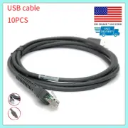 10 PCS USB cable 7FT 2M for Symbol Motorola Barcode Scanner 7FT 2M Fast Shipping