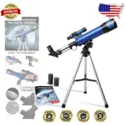 Beginner-Friendly NASA Lunar Telescope for Space Exploration - 90x Magnification