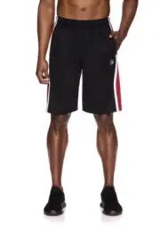 AND1 Men's Basketball Shorts AND 1 Black - Flash Cut 2XL