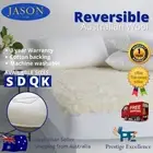 Jason Reversible Australian Wool Doona Duvet Quilt Winter 550gsm Summer Underlay