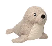 Fuzzyard Life Plush Dog Toy Sandstone Seal