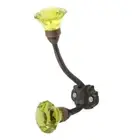 Indien Shelf Iron Green Diamond Wall Hook For Clothes, 5.25 Inch