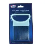 Onion Holder Slicing Guide Stainless Steel Prongs