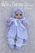 Knitting Pattern for Dolls Jacket, hat, Leggings and Matching Bootees, to fit Dolls 10" to 12" Made in 4ply Yarn and 14" to 16" Made in Double Knitting, KP75
