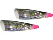 2 Pack Brad's BS Fish Tales 2" Kokanee Cut Plugs Fishing Lures Choice of Colors