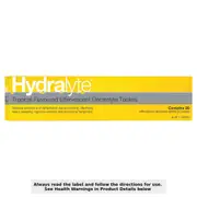 Hydralyte Effervescent Electrolyte Tablets Tropical 20 Pack
