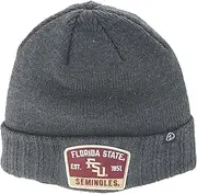 Zephyr ZHATS Standard NCAA Officially Licensed Beanie Hat Ranger Patch Switch Charcoal