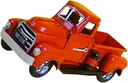 Zerodeko 1Pc Retro Wrought Truck Model Desktop Ornament for Home Decor Unique Vintage Artware for Living Office Cafe and Study
